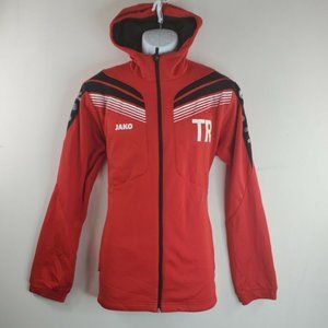 Jako Mens Orange Black Hoodie Pullover Size M